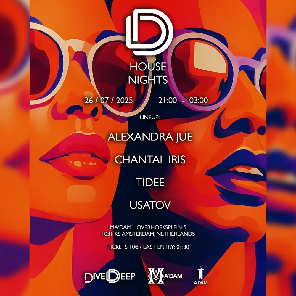 Madam by Night invites: Dive Deep House Nights